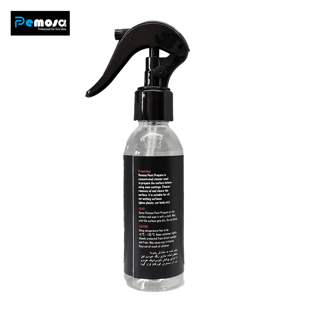 پاک کننده و آماده ساز رنگ پموسا Pemosa Paint Prepare Cleaner Spray 120ml — تصویر ۲