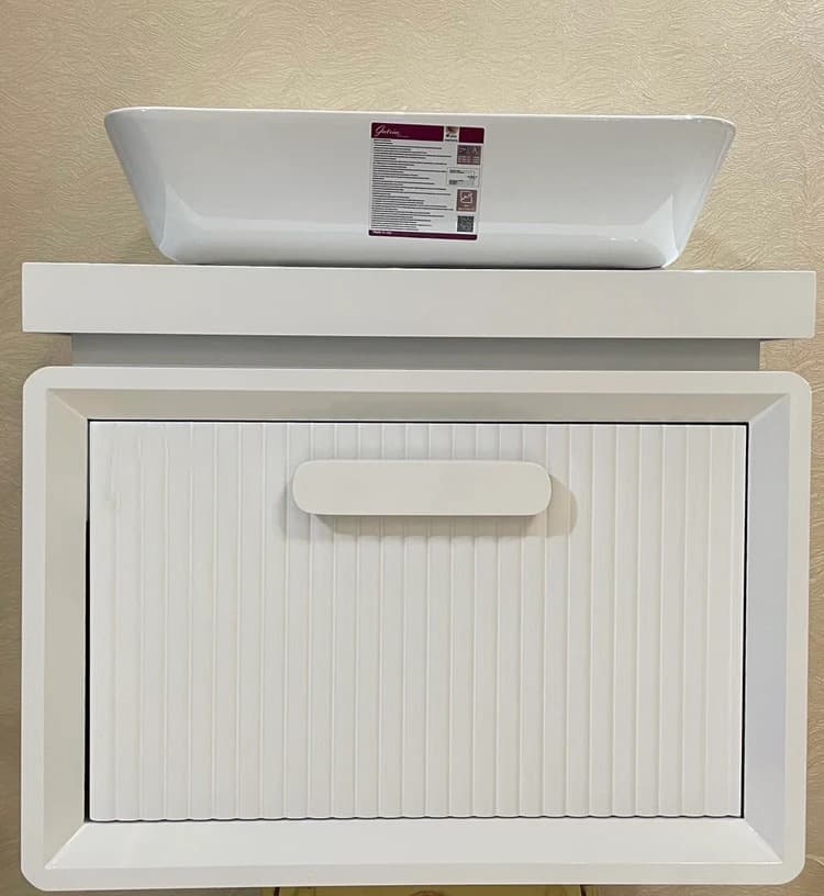 روشویی کابینتی کد 801 سفید — تصویر ۳