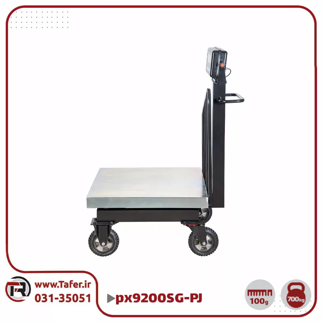 باسکول چرخدار پند 700کیلویی مدل PX9200-PJ — تصویر ۳
