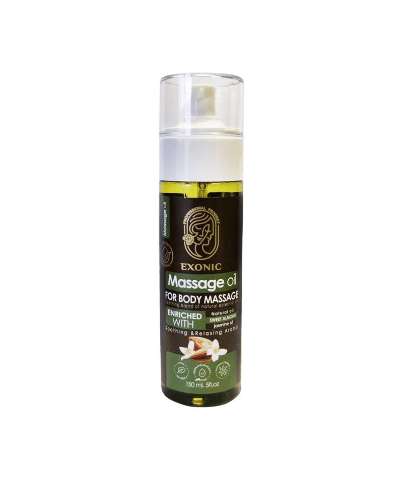 روغن ماساژ بدن اکسونیک حاوی روغن بادام شیرین و روغن یاس 150 میل — تصویر ۵