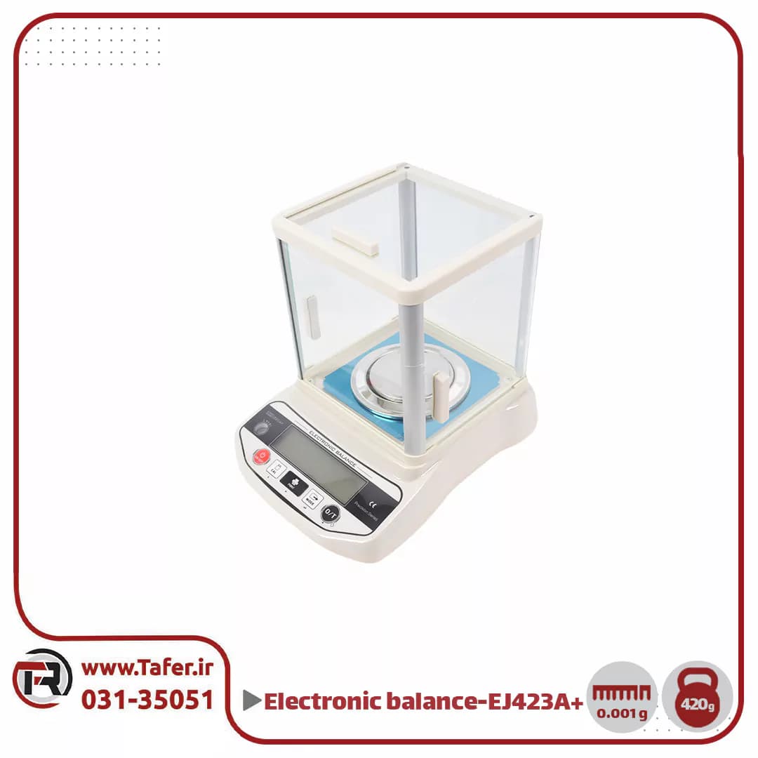 ترازوی حساس آزمایشگاهی 420گرم ELECTRONIC BALANCE مدل +EJ-423A