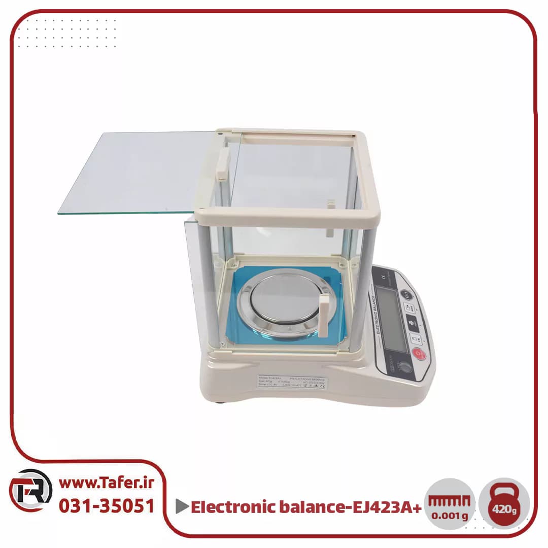 ترازوی حساس آزمایشگاهی 420گرم ELECTRONIC BALANCE مدل +EJ-423A — تصویر ۲