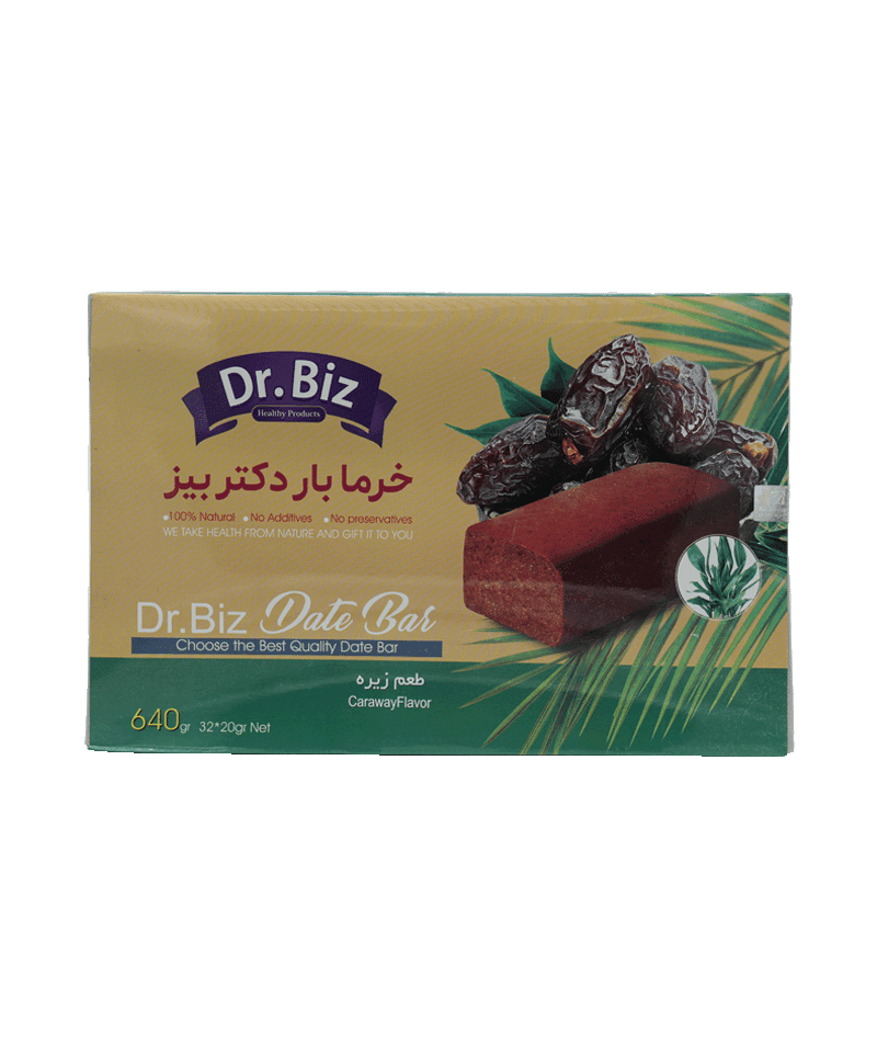 خرما بار رژیمی دکتر بیز 640 گرم — تصویر ۴