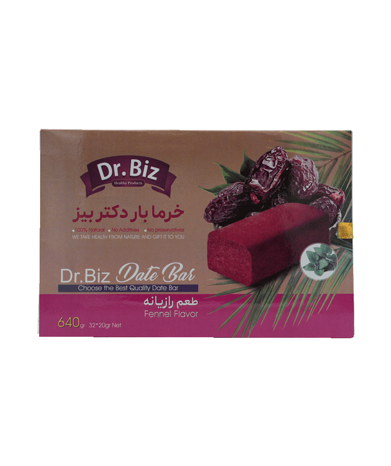 خرما بار تقویتی دکتر بیز 32 عددی