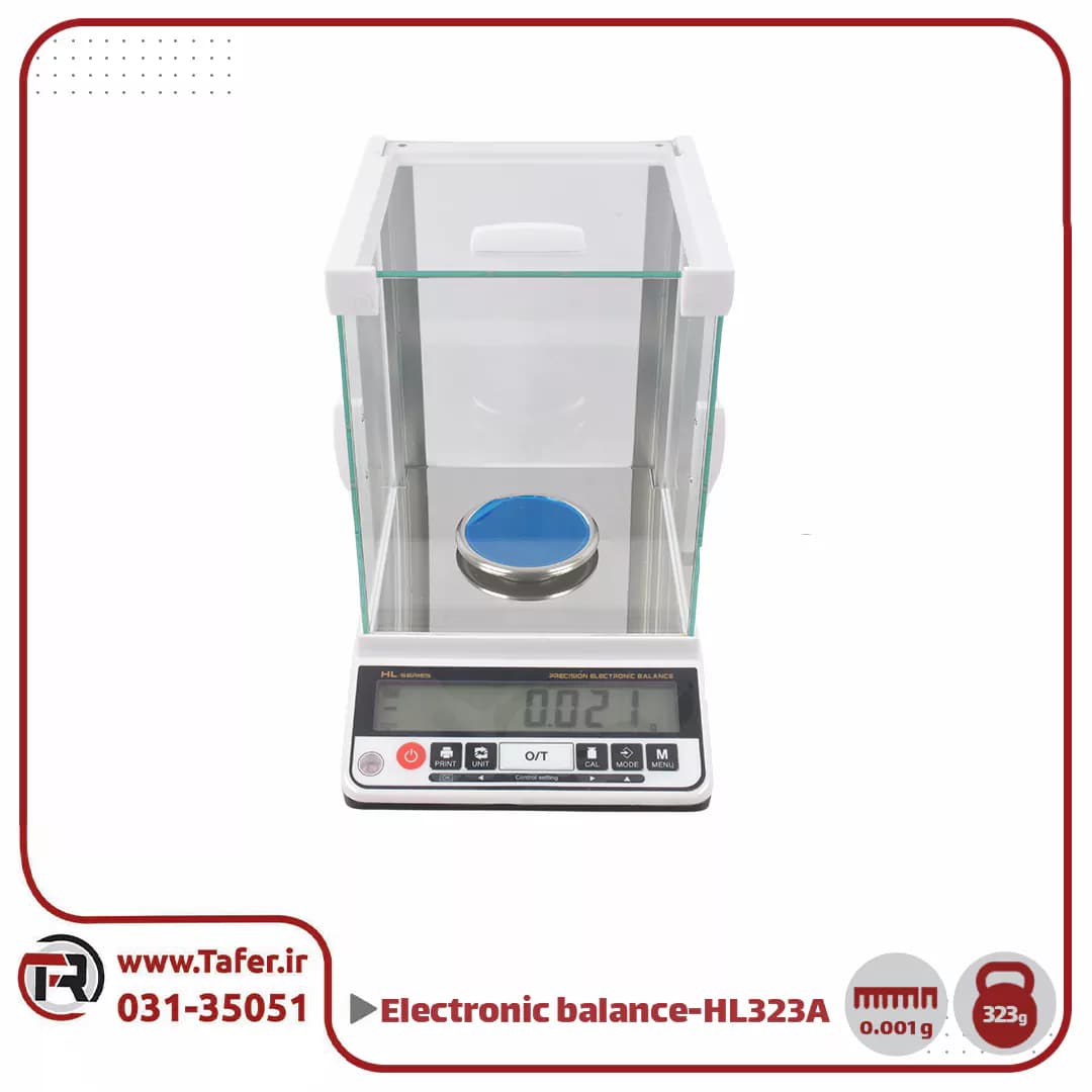 ترازوی حساس آزمایشگاهی 320گرم ELECTRONIC BALANCE مدل HL-323A — تصویر ۷