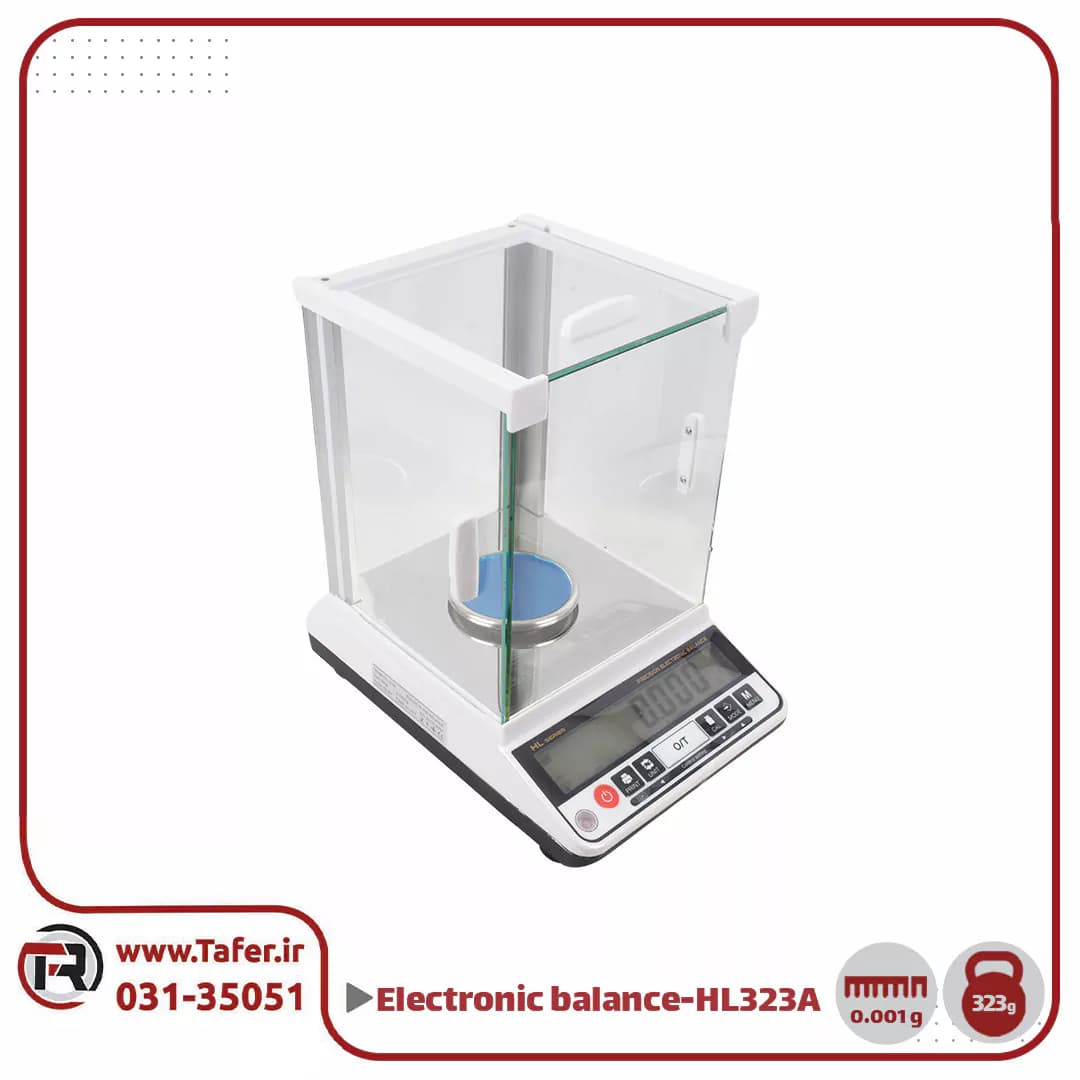 ترازوی حساس آزمایشگاهی 320گرم ELECTRONIC BALANCE مدل HL-323A — تصویر ۶