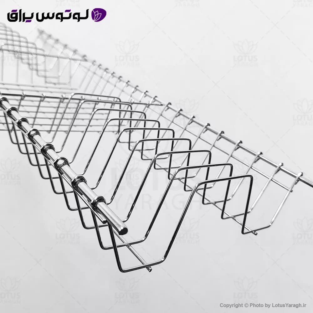 آبچکان استیل بین کابینتی لوتوس سایز 80 طرح بافت — تصویر ۳