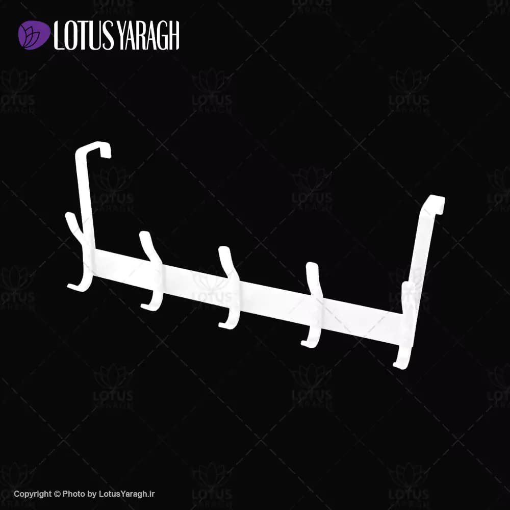 رخت آویز آلومینیومی پشت دری — تصویر ۴