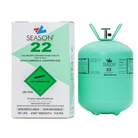 کپسول 13.6 کیلویی گاز R22 سیزن SEASON