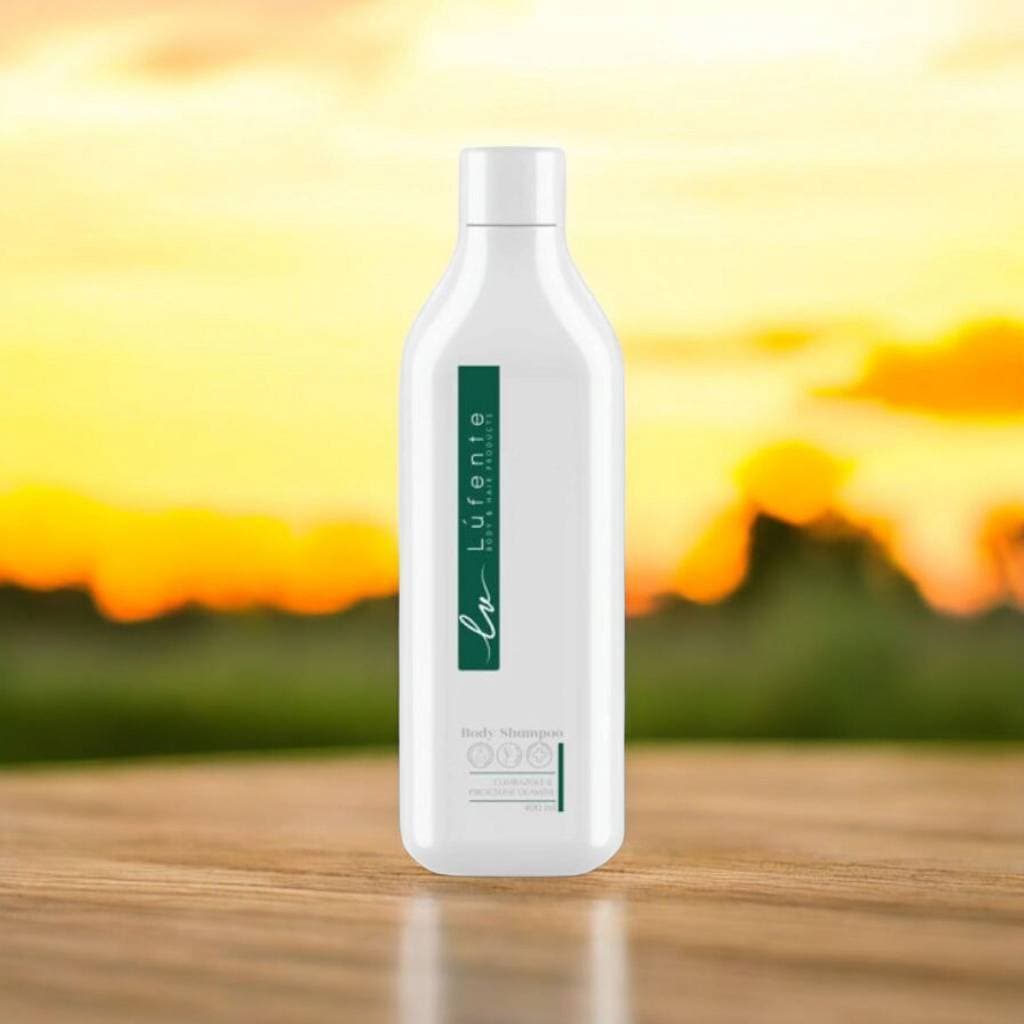 شامپو بدن مناسب پوست های دارای جوش لوفنته Lufente مدل Body Shampoo حجم 400 میل — تصویر ۴