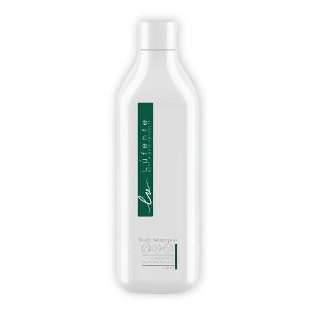 شامپو بدن مناسب پوست های دارای جوش لوفنته Lufente مدل Body Shampoo حجم 400 میل — تصویر ۳