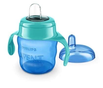 لیوان آبمیوه خوری دسته دار ضد چکه 200 میل اونت Avent — تصویر ۲