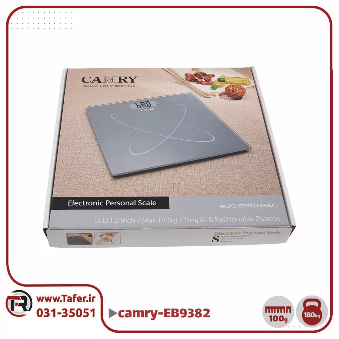 ترازوی نفرکش مدل camry-EB9382 — تصویر ۲