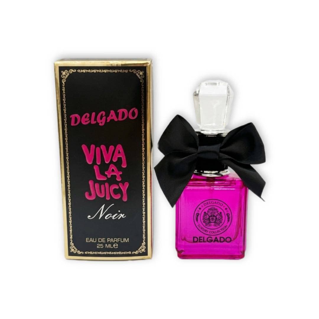 ادوپرفیوم مینیاتوری زنانه ویوا لا جویسی نویر دلگادو DELGADO مدل Viva La Juicy Noir حجم 25 میل — تصویر ۲