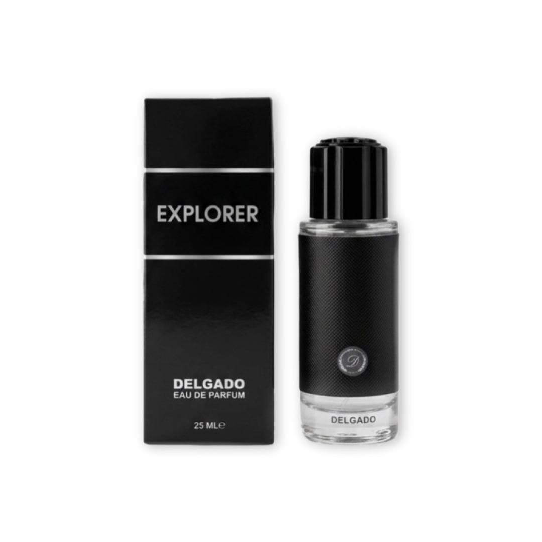 ادوپرفیوم مینیاتوری مردانه اکسپلورر مون بلان بلک دلگادو DELGADO مدل Explorer حجم 25 میل — تصویر ۲