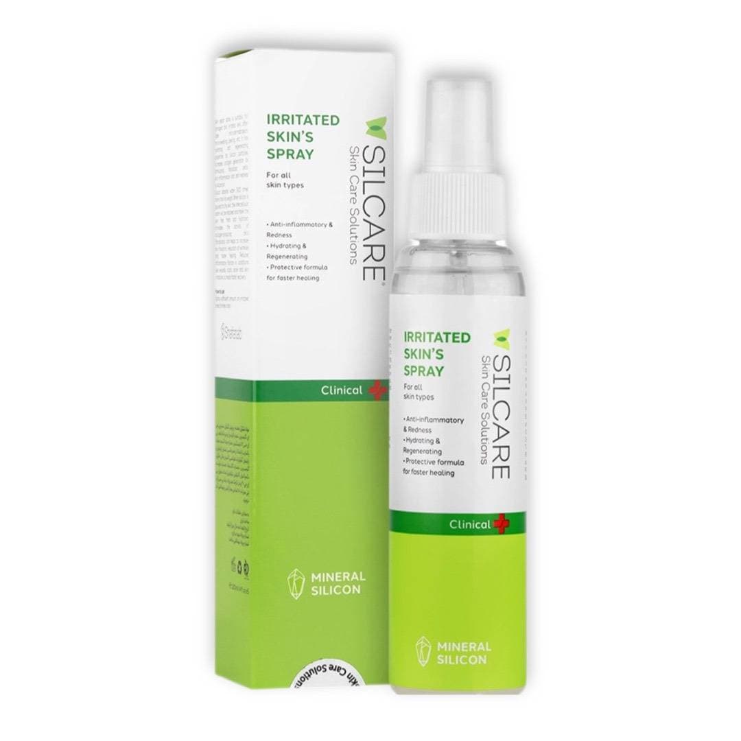 اسپری مناسب پوست های آسیب دیده سیلکر SILCARE مدل Irritated Skin’s Spray حجم 120 میل — تصویر ۲