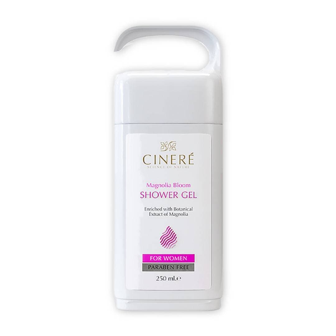 شامپو بدن مخصوص خانم ها حاوی عصاره مگنولیا سینره CINERE مدل Shower Gel حجم 250 میل