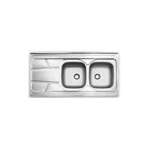سینک روکار استیل البرز کد 222 — تصویر ۵