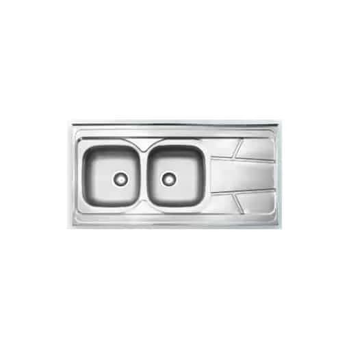 سینک روکار استیل البرز کد 222 — تصویر ۴