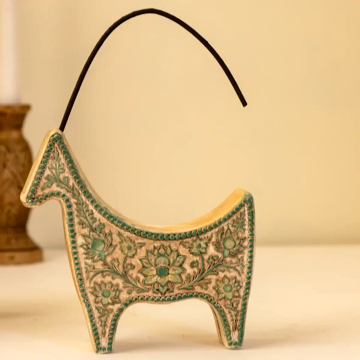 جاعودی دکوری مدل پازن (طرح بز کوهی باستانی) — تصویر ۲