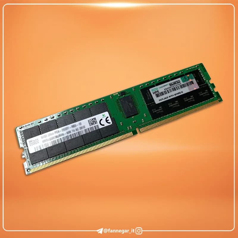 HPE 128GB (1x128GB) Quad Rank x4 DDR5-4800 CAS-46-39-39 EC8 Registered 3DS Smart Memory Kit — تصویر ۲
