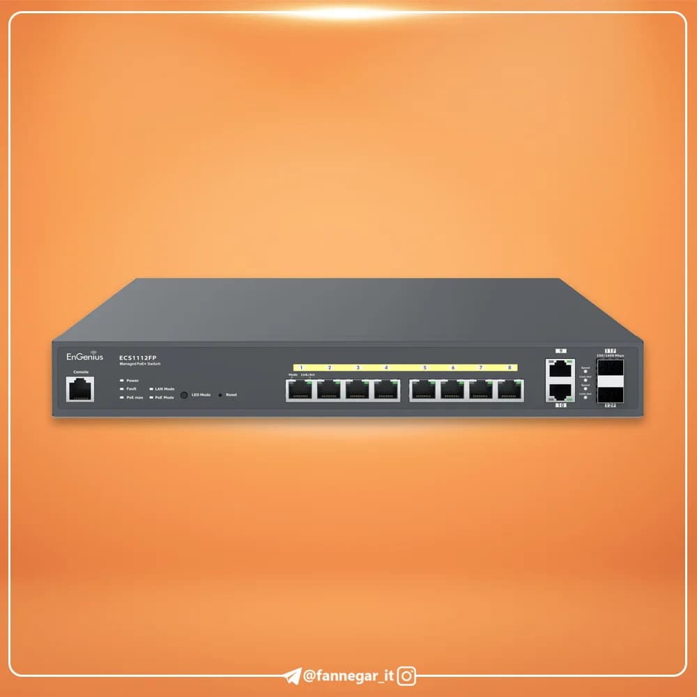 سوئیچ انجنیوس ECS1112FP