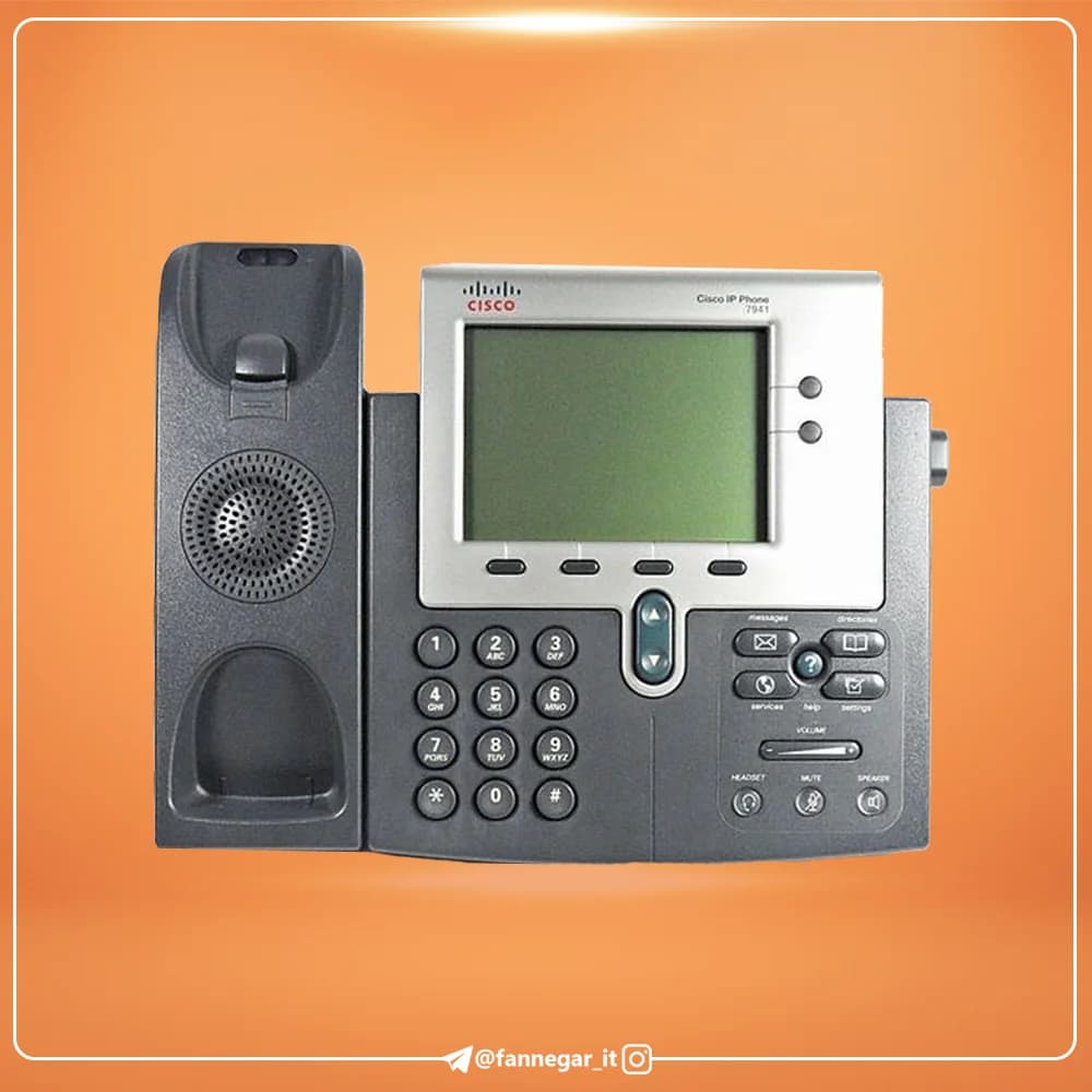 آی پی فون سیسکو CP-7941G (کارکرده-ریفر) — تصویر ۲