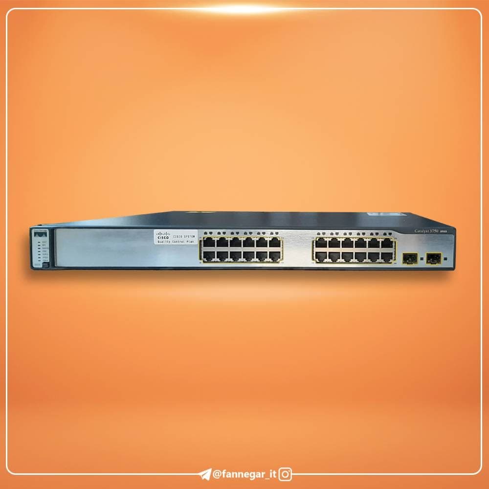 سوئیچ WS-C3750-24TS-S — تصویر ۲