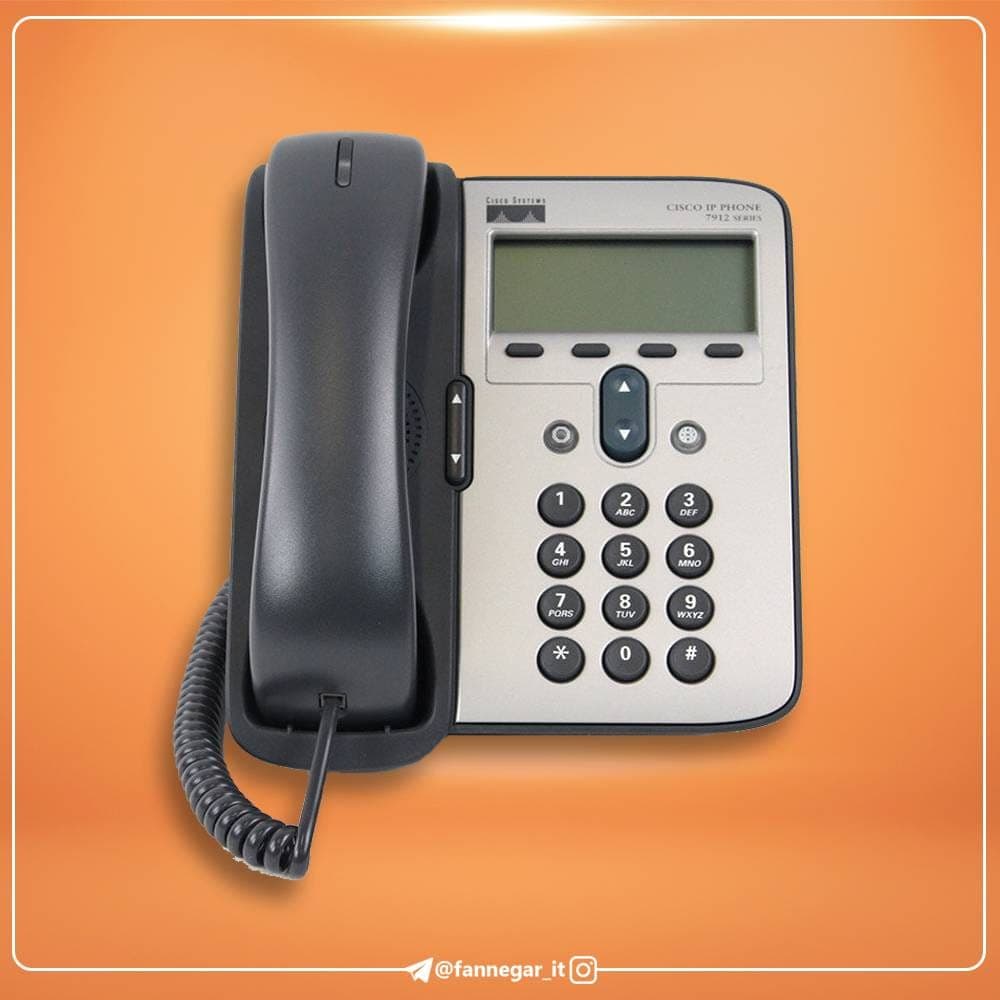 آی پی فون سیسکو CP-7912G (کارکرده-ریفر)