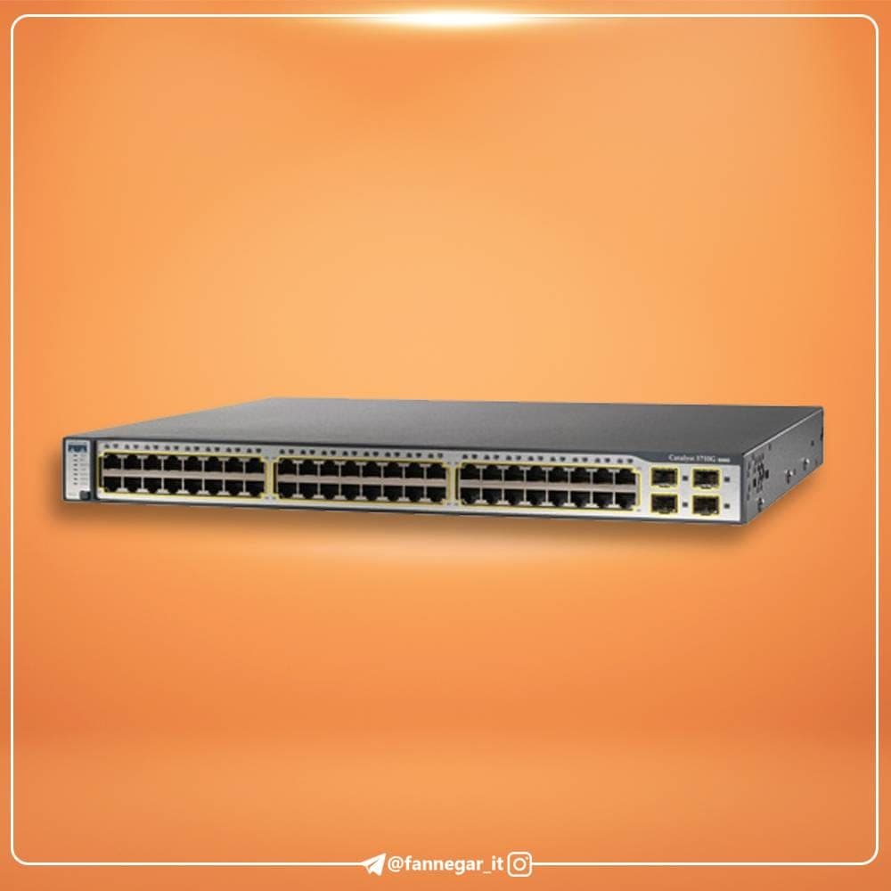 سوئیچ WS-C3750G-48TS-S — تصویر ۲