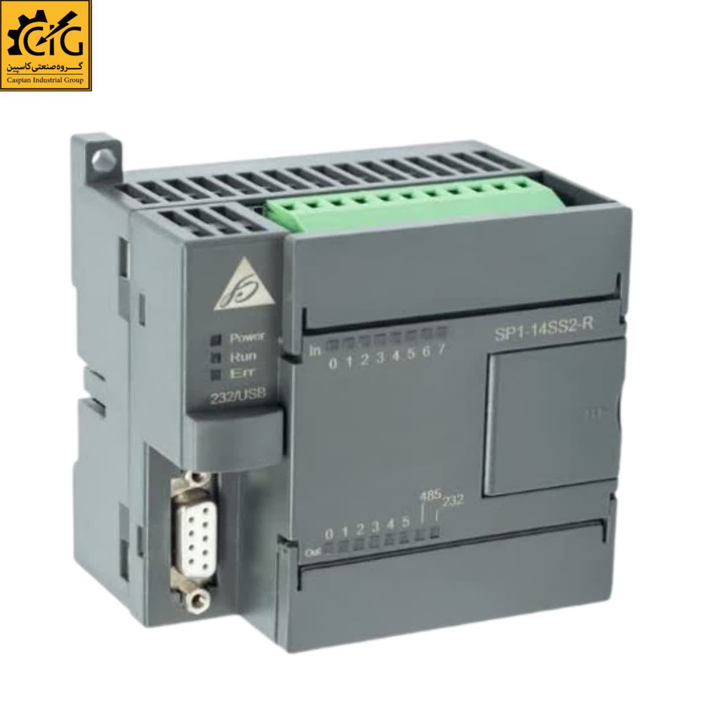 PLC ایرانی سپنتا 8 ورودی و 6 خروجی رله ای (SP1-14SS2-R) — تصویر ۲