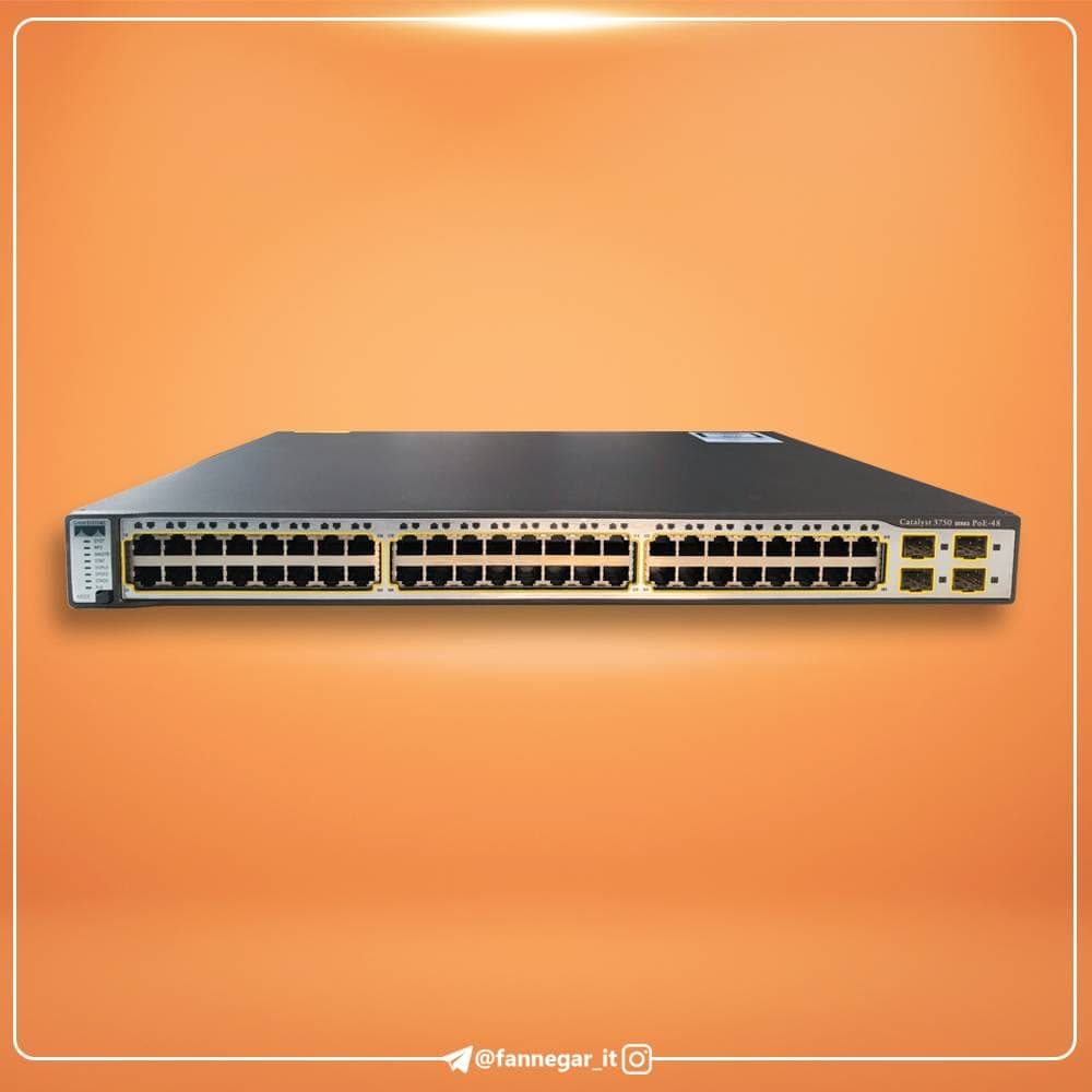 سوئیچ WS-C3750-48P-S