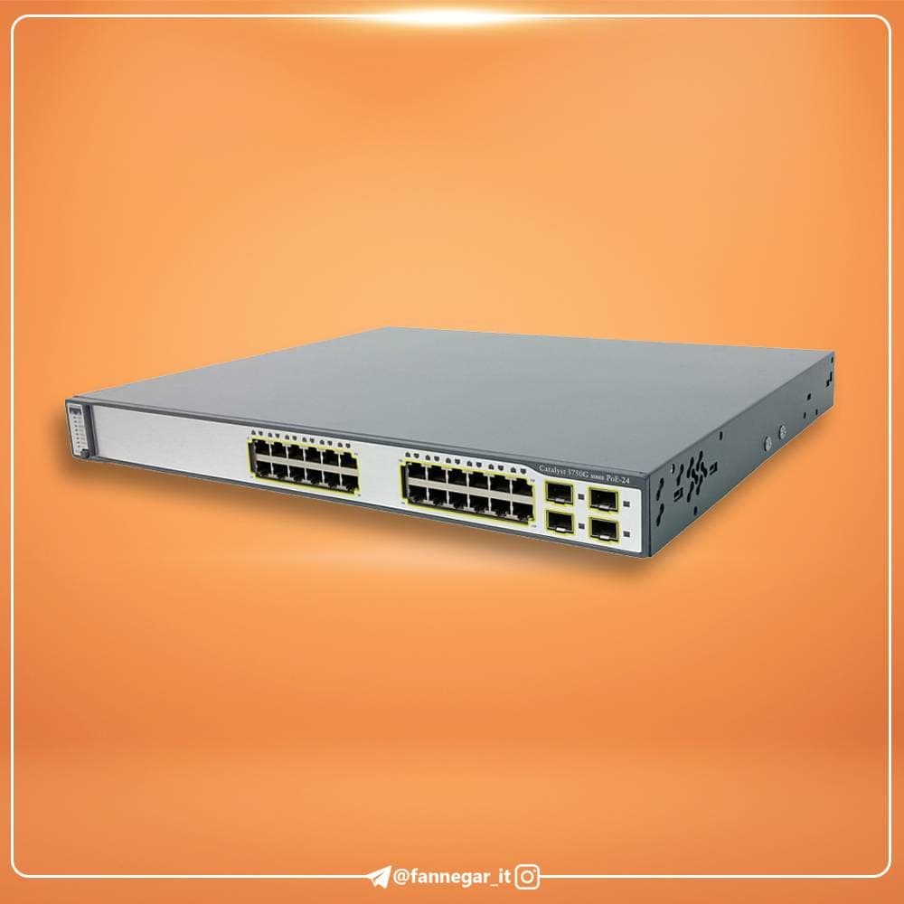 سوئیچ WS-C3750G-24PS-S — تصویر ۲