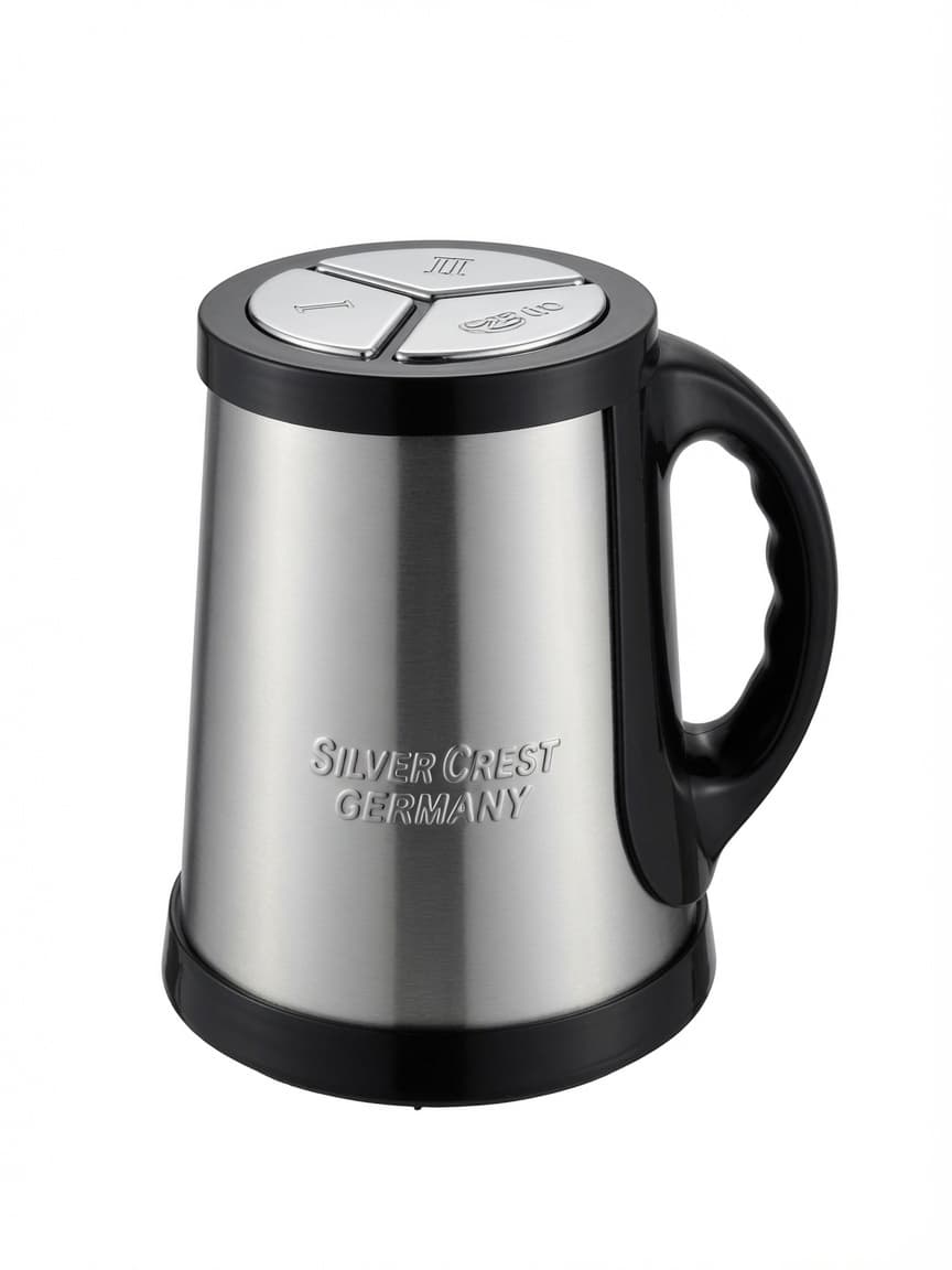 خردکن سیلور کرست موتور حک شده مدل Home Appliance | موتور 3000 وات سه سرعته، دو کاسه 3.8 لیتری و موتور دستی اضطراری — تصویر ۴