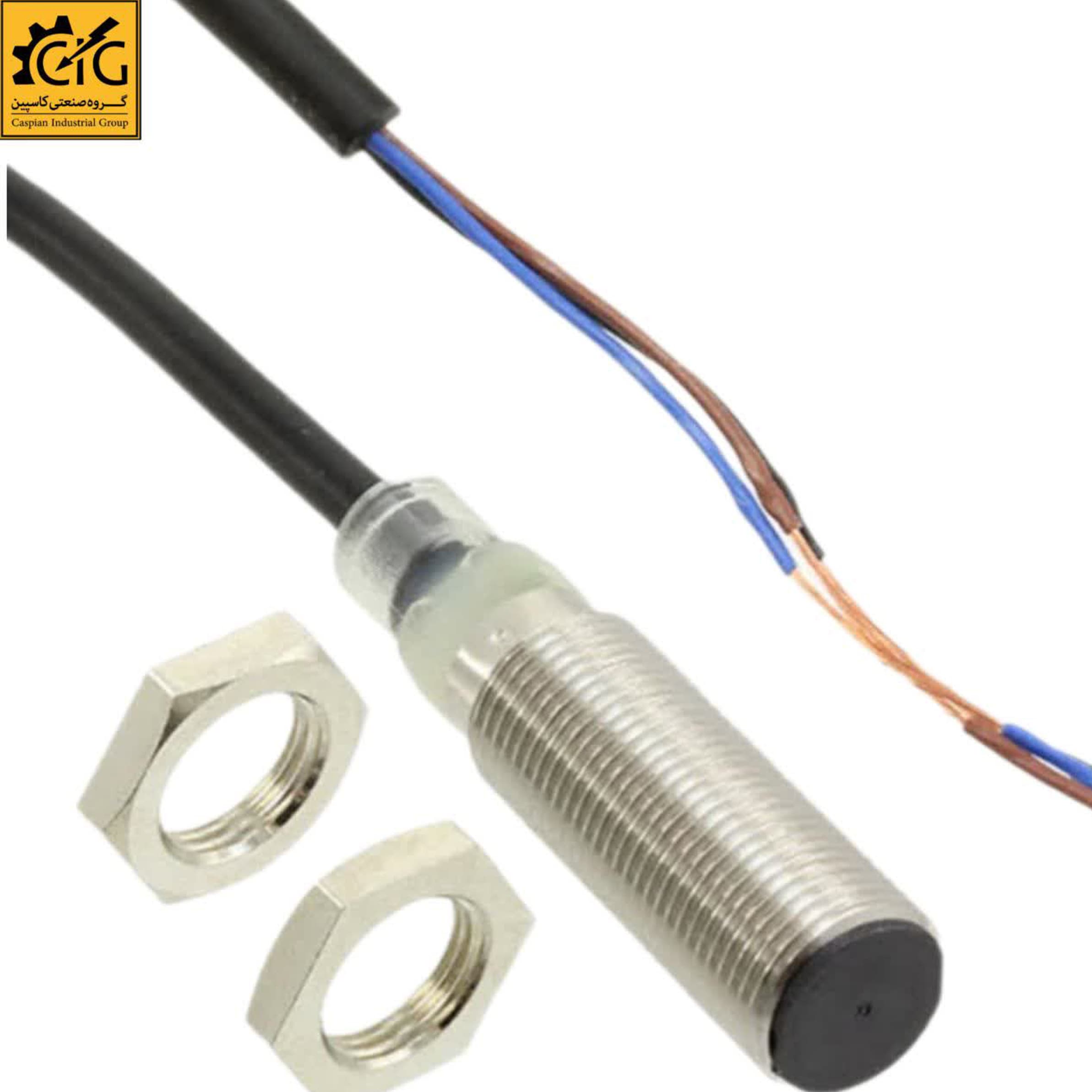 سنسور القایی امرن PNP مدل (E2B-M12KN08-WP-B1 2M)