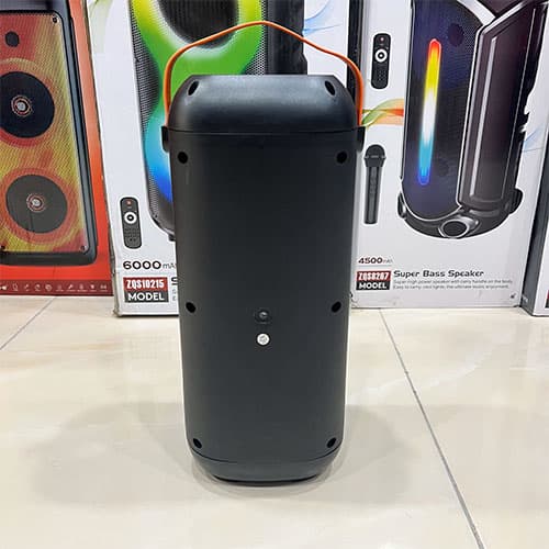 اسپیکر شارژی بلوتوثی مدل ZQS 4277 – کیفیت عالی، صدای قدرتمند، رقص نور با بسته بندی ایمن — تصویر ۹