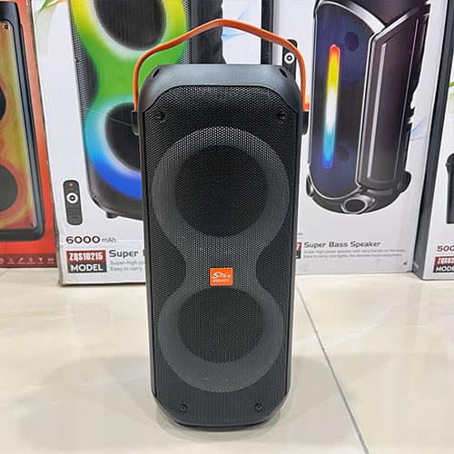 اسپیکر شارژی بلوتوثی مدل ZQS 4277 – کیفیت عالی، صدای قدرتمند، رقص نور با بسته بندی ایمن — تصویر ۷