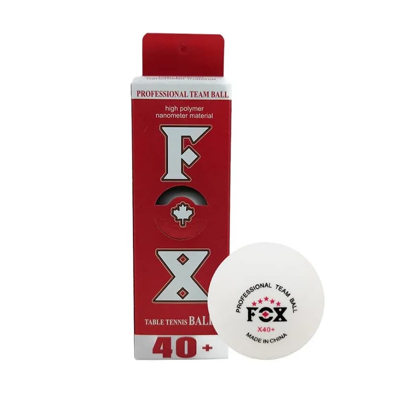 توپ پینگ پنگ FOX مدل هفت ستاره بسته 3 عددی