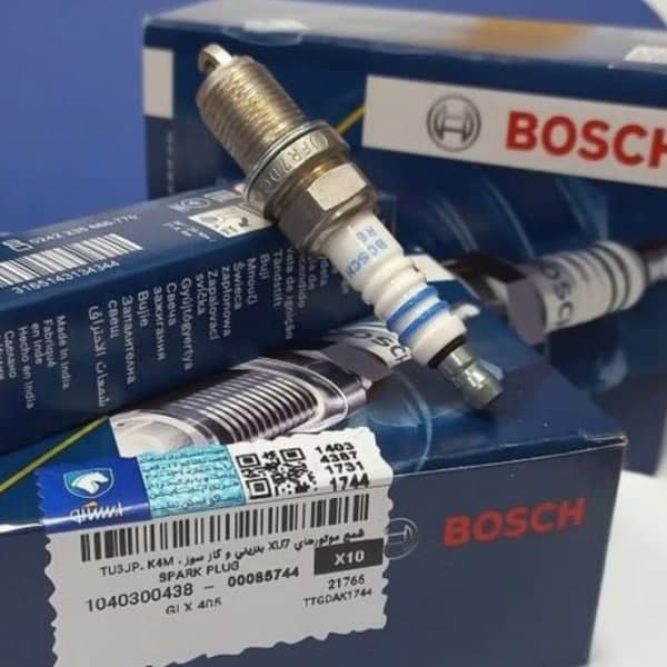 شمع موتورهای XU7 بنزینی و گاز سوز گپ 0.9 میلی متر ( دست 4 عددی ) پژو 405 ایساکو – بوش — تصویر ۸
