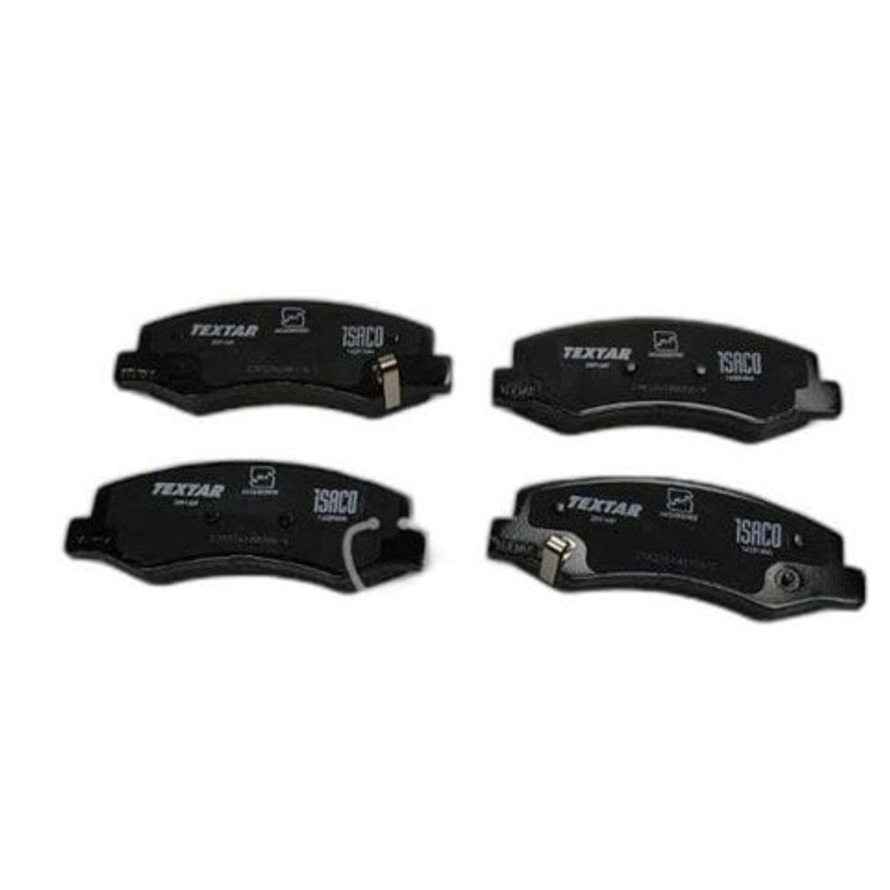 لنت ترمزدیسکی چرخ جلو(دست 4 عددی )-206-رانا(با PAD SPRING) پژو 206 ایساکو — تصویر ۶