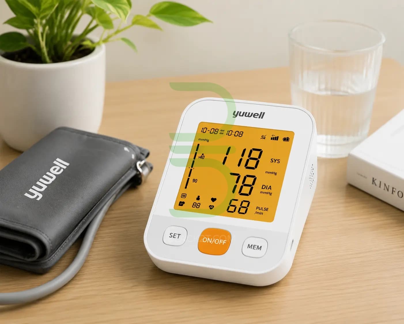فشارسنج بازویی دیجیتال یوول مدل YE670DH — تصویر ۸