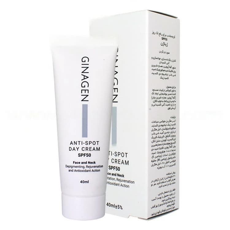 کرم ضد لک روز ژیناژن SPF50 حجم 40 میل