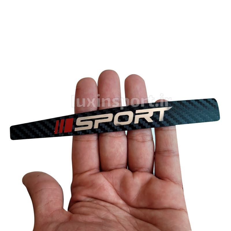استیل دستگیره کوییک طرح جدید SPORT – کربن کروم قرمز – بسته 4 عددی — تصویر ۷