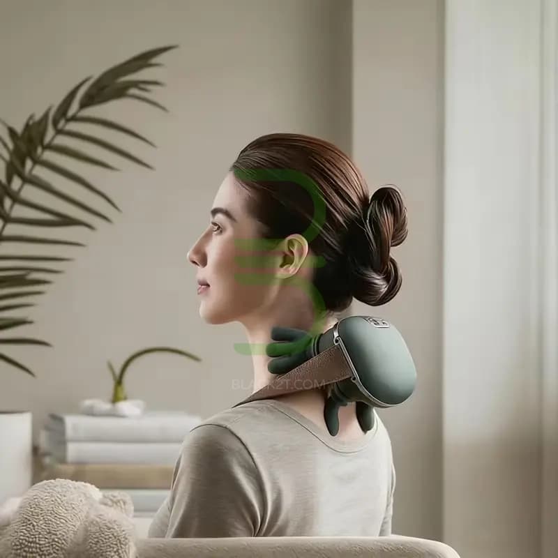 ماساژور گردن و شانه برقی با گرما — تصویر ۶