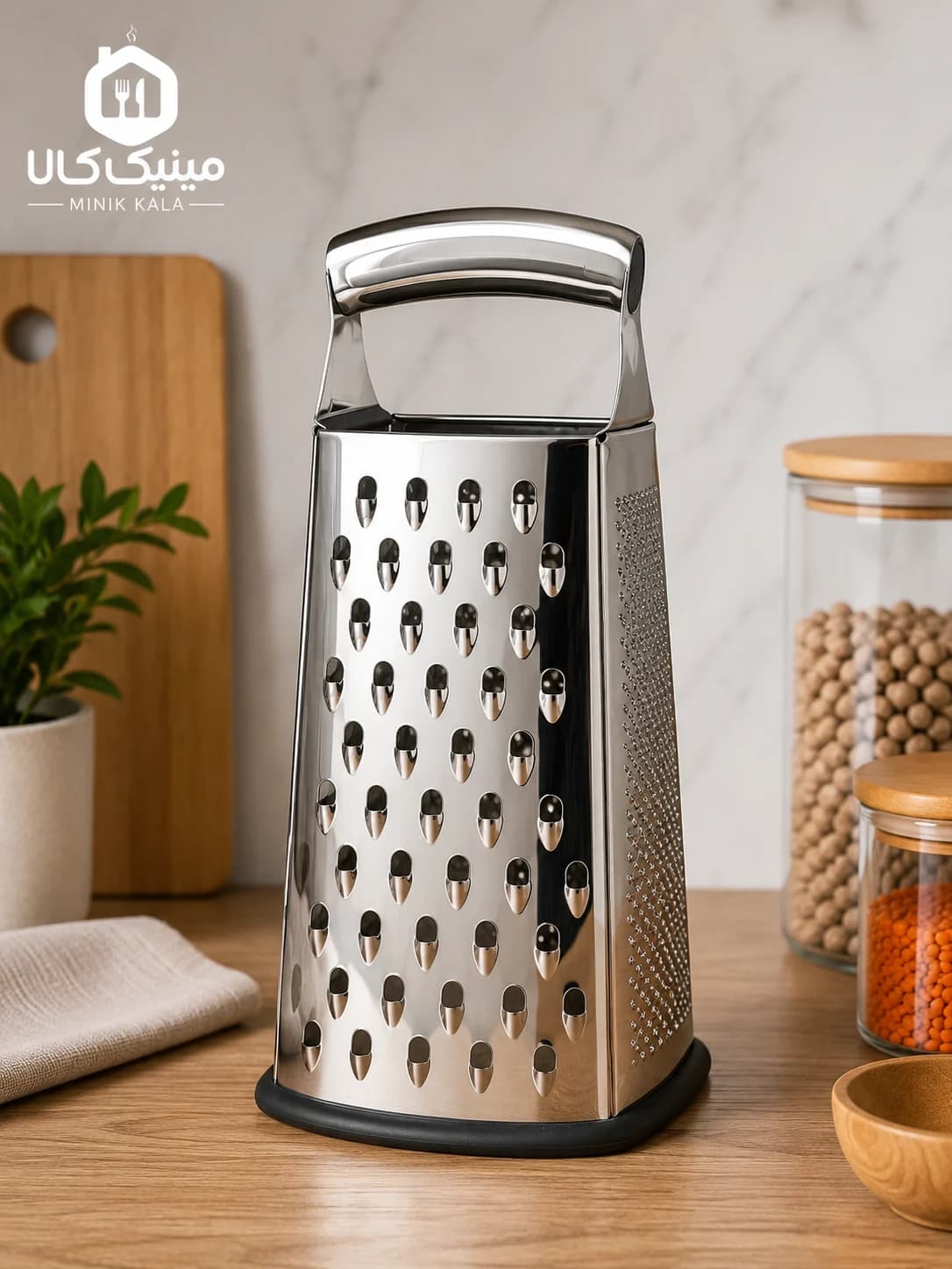 رنده چهار طرفه استیل شنگیا — تصویر ۲