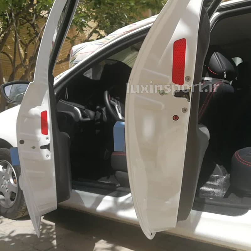 برچسب شبرنگ هشدار باز بودن درب خودرو – بسته 4 عددی — تصویر ۶