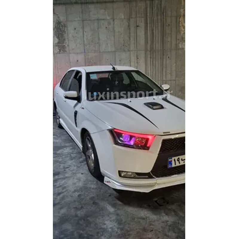 برچسب بدنه خودرو روی کاپوت طرح اسپرت – مشکی – بسته 2 عددی — تصویر ۱۱