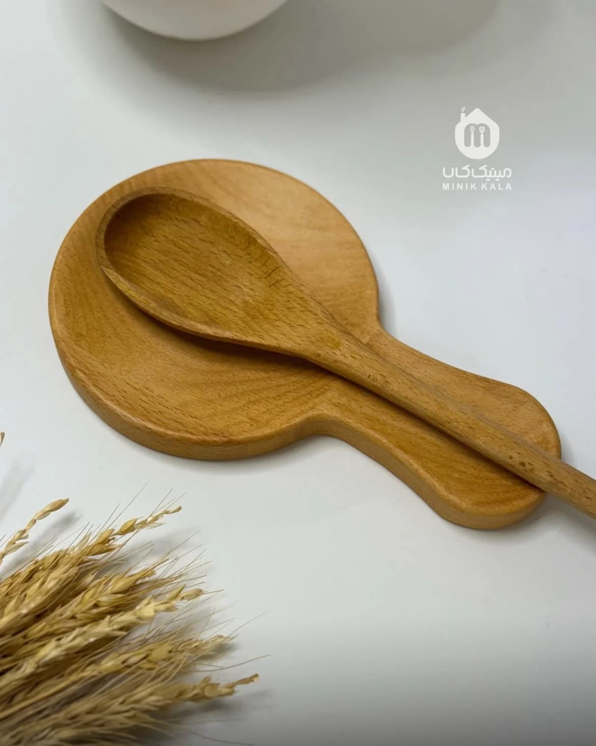 زیر قاشقی چوبی برند نیم وود — تصویر ۳