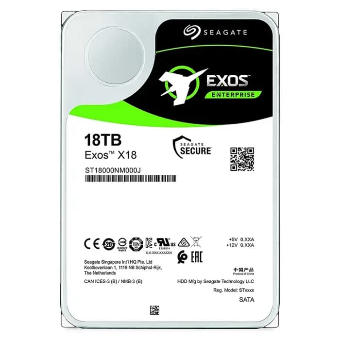 هارد سیگیت SEAGATE EXOS 18TB ST18000NM000J SATA 3.5 — تصویر ۳