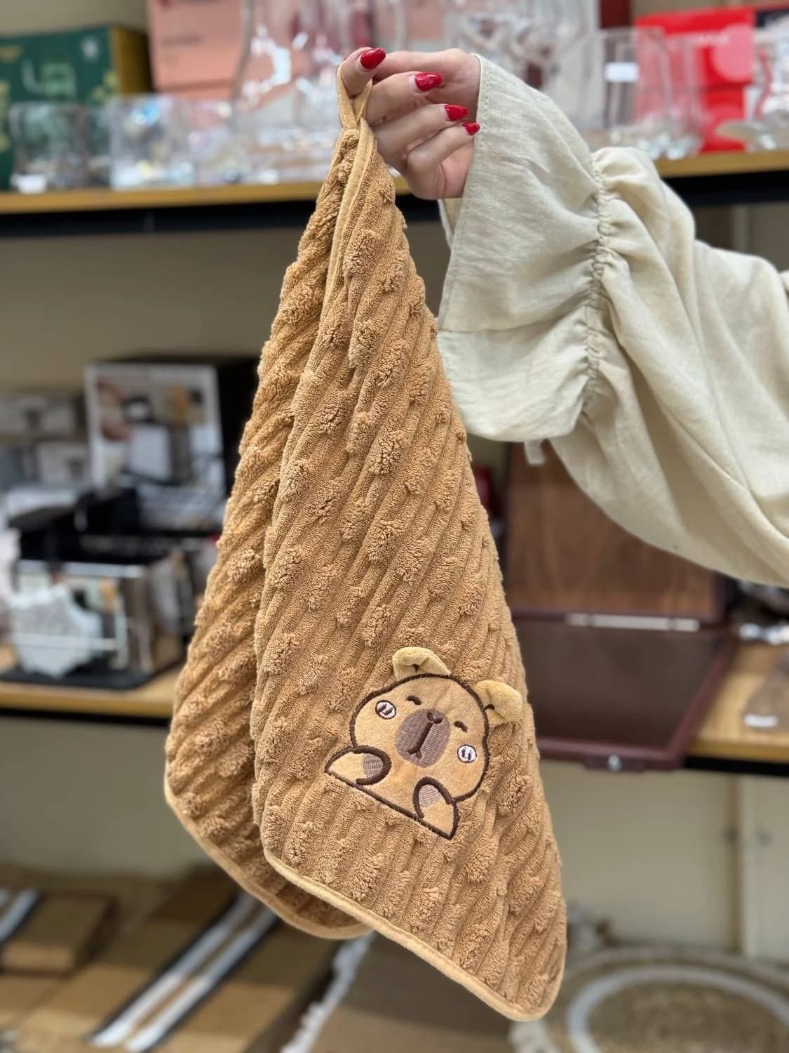 حوله برند TOWEL طرح خرس وارداتی — تصویر ۷